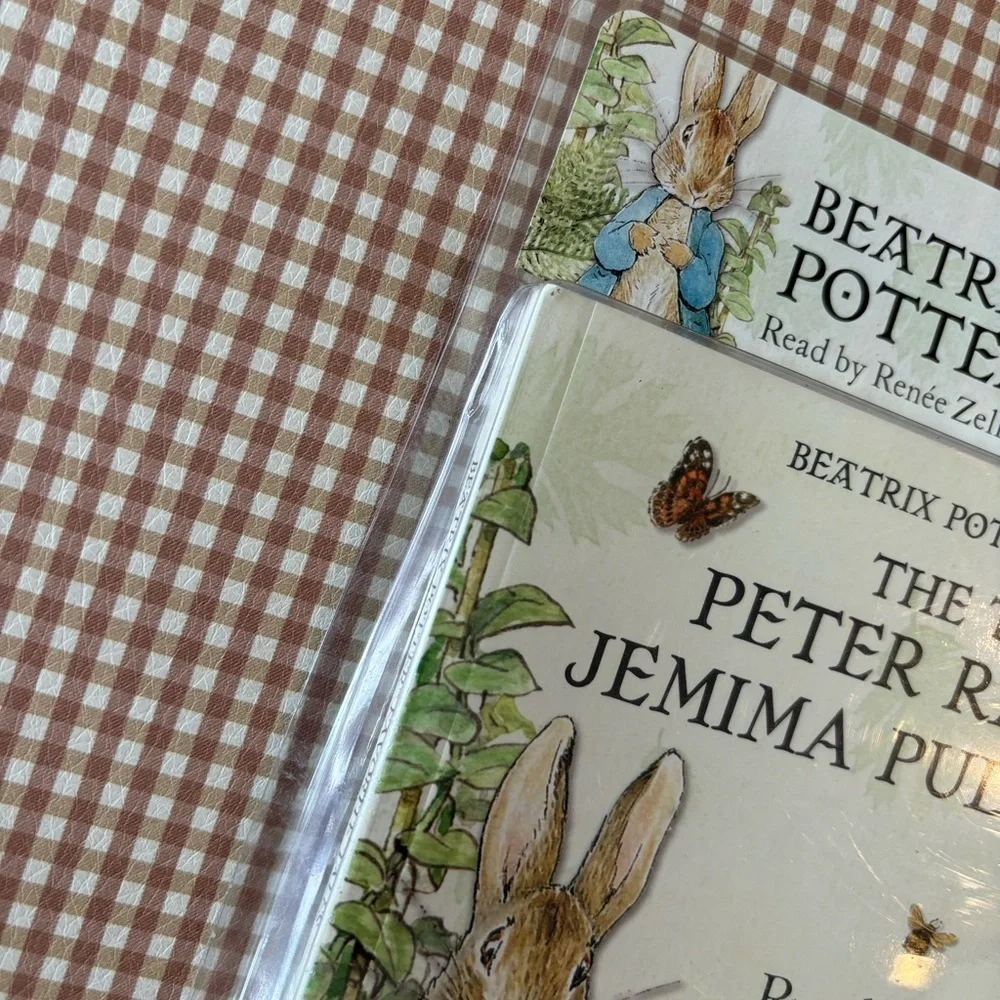 THE TALES OF PETER RABBIT AND JEMIMA‎ PUDDLE-DUCK BOOK. Read along. NEW